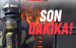Tersanede yangın...