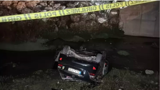 Köprüden dereye düştü: 1 ölü, 1 yaralı