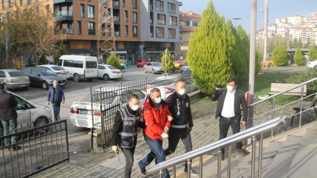 Çağla'yı bıçaklayan şahıs adliyeye sevk edildi...