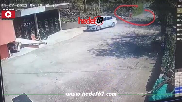 Etrafı kontrol etti kimse olmayınca dubayı çaldı...