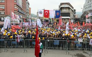 Emeğin Başkenti'nde 1 Mayıs coşkusu...