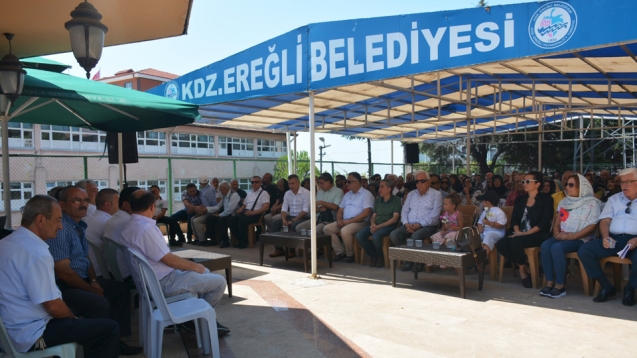 Şehir mezarlığında Mevlid-i Şerif okutuldu...