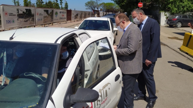 Vali Mustafa Tutulmaz denetimde...