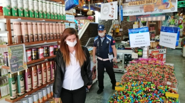 Kdz Ereğli Zabıtası bayram denetiminde...