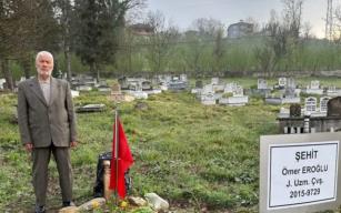 Şehit babası son yolculuğuna uğurlandı…