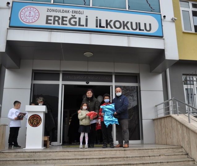 Ereğli ilkokulu öğrencilerinden büyük başarı..