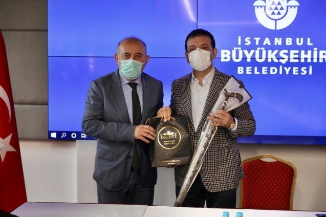 Başkan Öztürk, Ekrem İmamoğlu ile buluştu