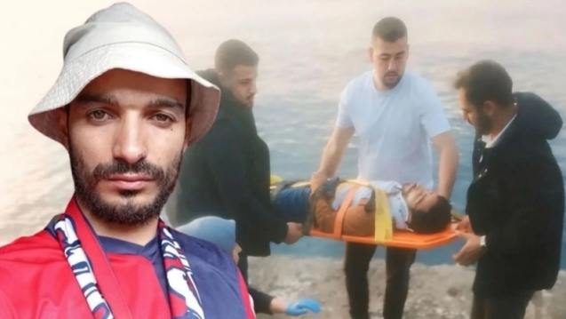 Liman arkasına düşen kişiyle ilgili haber geldi!