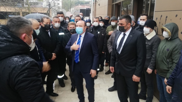 Halil Faki Erdal Türk Metal Sendikası'na ziyarette bulundu