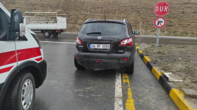 Ören kavşağında kaza 1 yaralı...