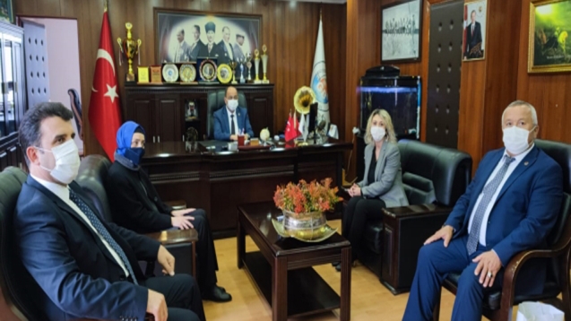 Saadet Oruç Başkan Demirtaş'ı ziyaret etti...