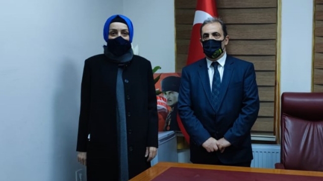 Saadet Oruç’tan EGD’ye ziyaret…