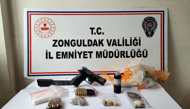 Zonguldak’ta uyuşturucu operasyonu! 5 tutuklama