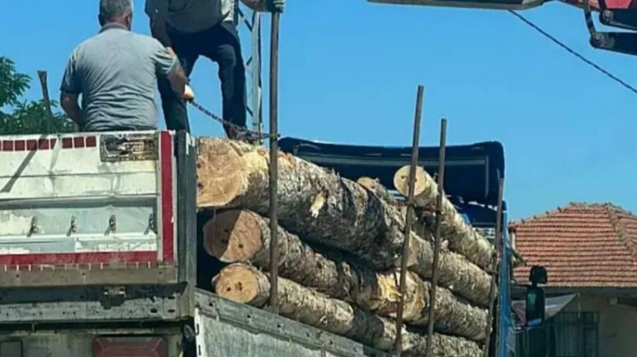 Köy halkından tepki...