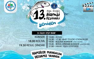 KDZ. EREĞLİ HAMSİ FESTİVALİNE HAZIR...
