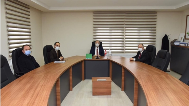 Tutulmaz, Organize Sanayi Bölgesi Müdürlüğü'nü ziyaret etti