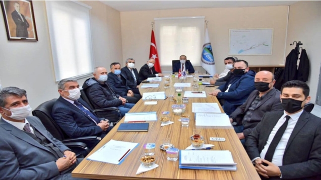 Vali Tutulmaz'ın başkanlığında yapıldı...