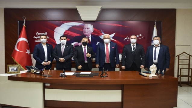 Uzun’dan Başkan Posbıyık’a Ziyaret.