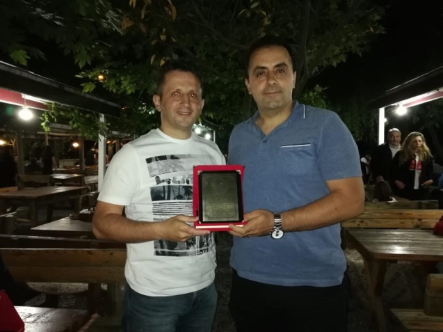 Murat Köse’ye ekip arkadaşları uğurladı…