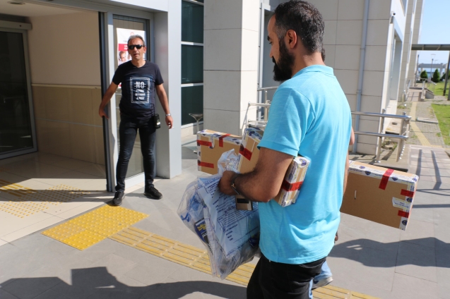 Uyuşturucu operasyonu.İşçi, eğitmen,iş yeri sahibi.7 gözaltı