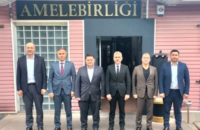 GMIS'den Amelebirliği Başkanlığına ziyaret...