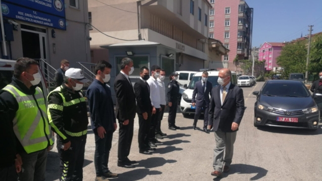 İsmail Çorumluoğlu Kamu kurumlarını ziyaret etti...