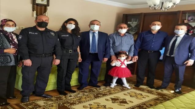 Gazi Polisi ziyaret ettiler…