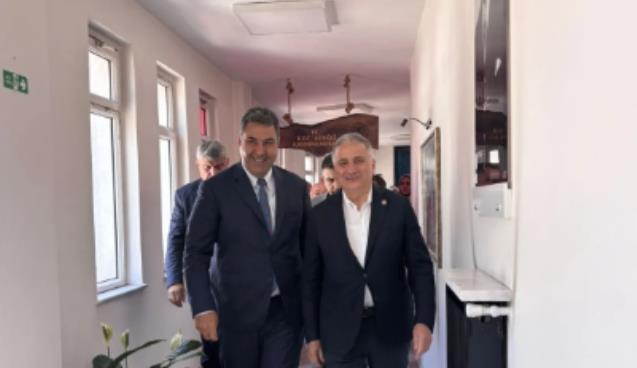Saffet Bozkurt’tan Kaymakam Yılmaz’a ziyaret…