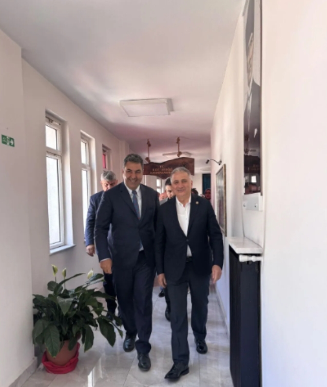 Saffet Bozkurt’tan Kaymakam Yılmaz’a ziyaret…