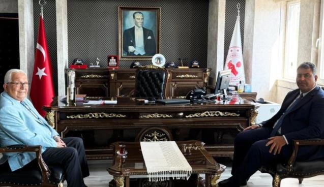 Posbıyık'tan Yılmaz'a hayırlı olsun ziyareti...