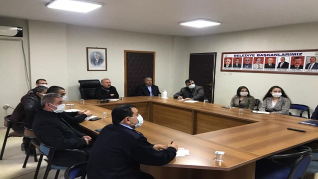 Geri Dönüşüm tesisi için toplantı gerçekleştirildi.