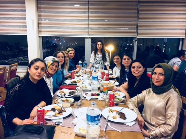 Sorumlu hemşireler iftarda bir araya geldi…