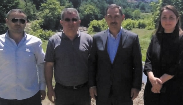 Bitmeyen yolla ilgili görüştüler…
