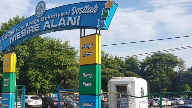 SEVGİ BARIŞ DOSTLUK MESİRE ALANI HİZMETE AÇILDI...