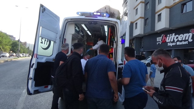 Trafik kazası... 1 yaralı...