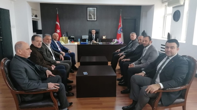 TSO' DAN, ÇELİK'E HAYIRLI OLSUN ZİYARETİ...