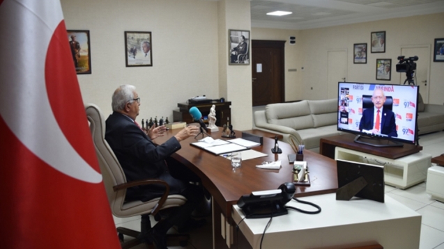 Başkan Posbıyık, Kılıçdaroğlu ile görüştü