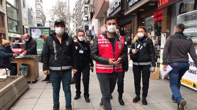 Korona virüs denetimleri hız kesmeden devam ediyor...