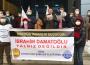 İbrahim Damatoğlu’nun sürgün edilmesi protesto edildi...