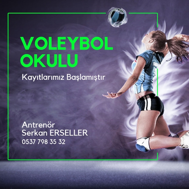 Voleybol kursuna davetlisiniz…