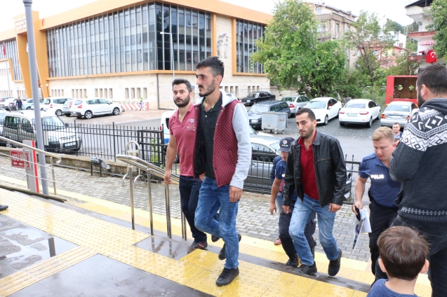Adliyeye çıktılar…