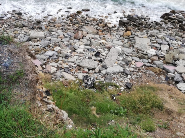 10 metreden deniz kıyısına uçtu…