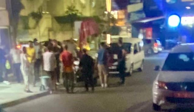 Yumruklar konuştu...