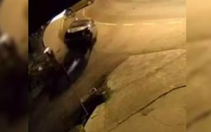 Önündeki araca çarpıp takla attı; 1 yaralı...