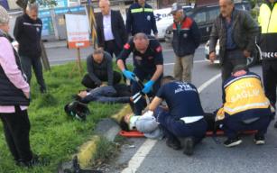 Gülüç'de kaza... Yaralılar var...