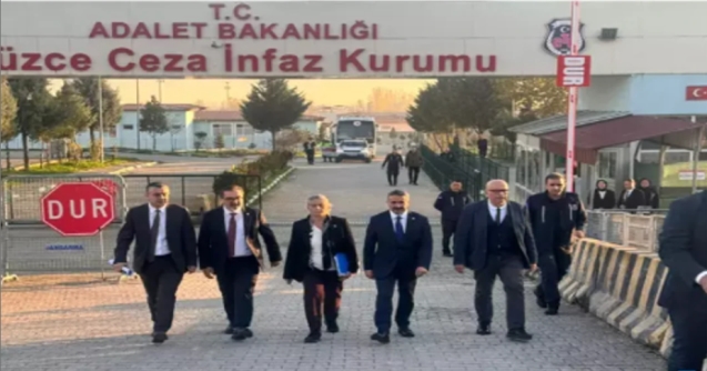 TBMM Heyeti, Cezaevi'nde inceleme yaptı...