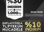 Bende varım dedi… İndirime gitti…