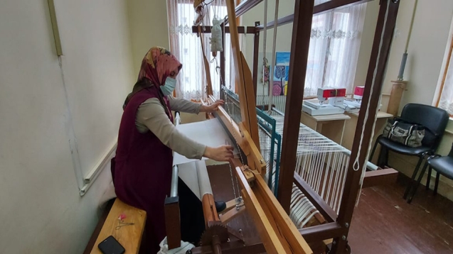 Elpek bezi, kadınların ellerinde hayat buluyor...