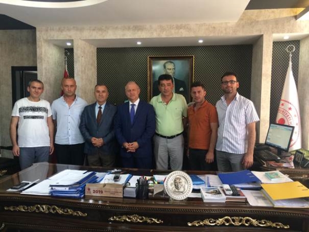 Güreş Ağasından,Çorumluoğlu' na ziyaret…