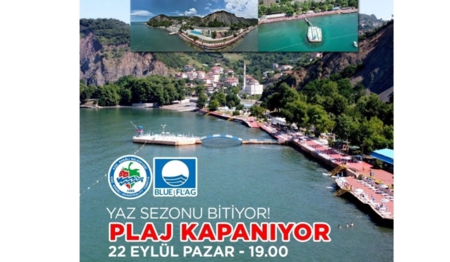 Yaz sezonu bitiyor... Plajlar kapanıyor...